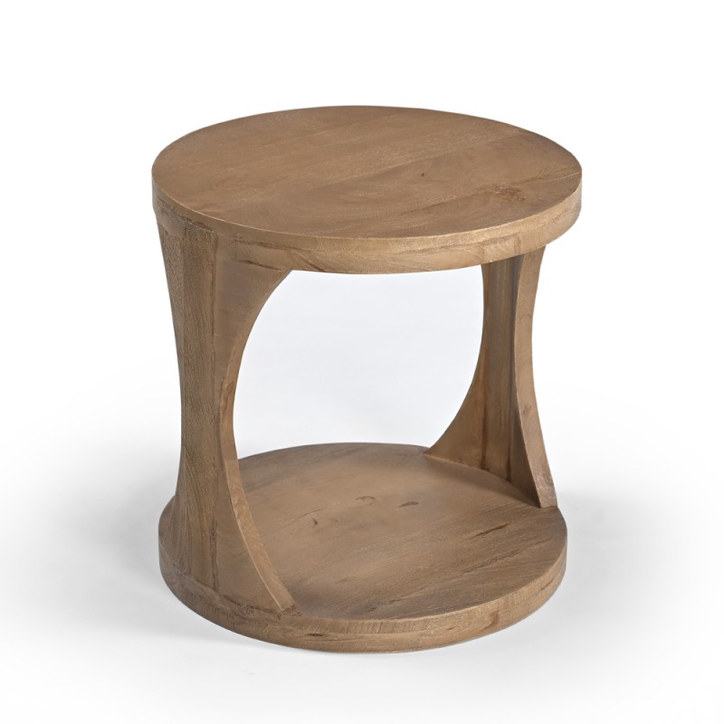 PARADIS SIDE TABLE ΚΑΡΥΔΙ ΑΝΟΙΧΤΟ 50x50x50cm