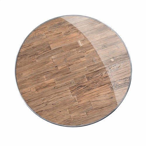 RICHMONT COFFEE TABLE ΚΑΡΥΔΙ ΑΣΗΜΙ 70x70x42cm