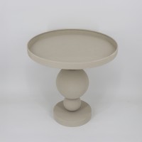 SFERA SIDE TABLE ΜΠΕΖ 45x45x45cm