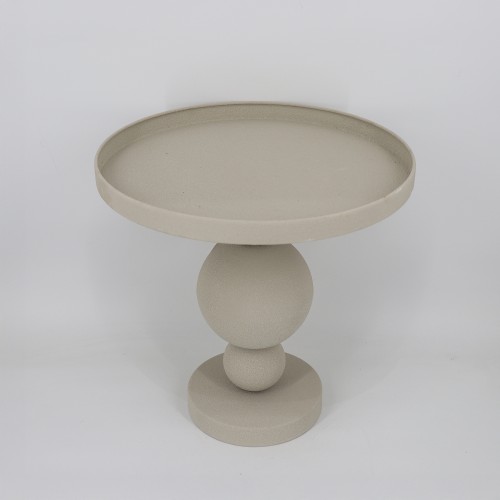 SFERA SIDE TABLE ΜΠΕΖ 45x45x45cm