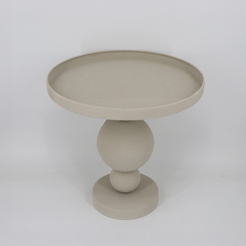 SFERA SIDE TABLE ΜΠΕΖ 45x45x45cm