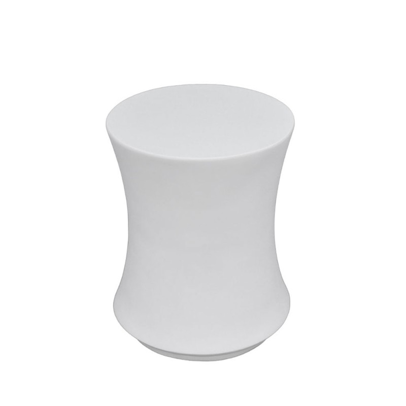 ARC SIDE TABLE ΛΕΥΚΟ 38.5x38.5x49cm