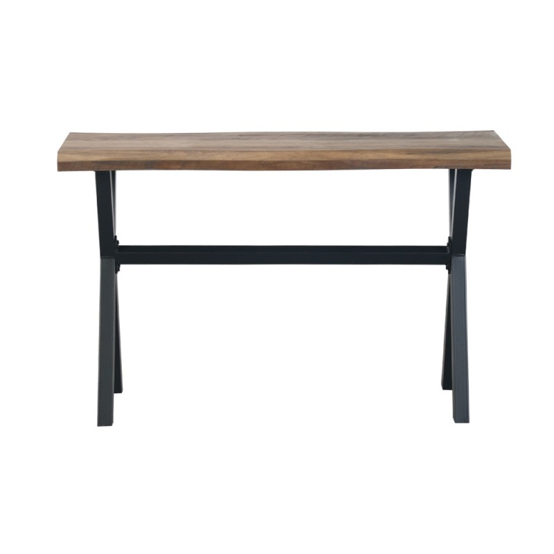 BRICK ΚΟΝΣΟΛΑ ΚΑΡΥΔΙ ΜΑΥΡΟ 120x40x75cm