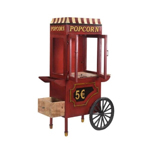 POP CORN ΚΟΝΣΟΛΑ ΚΟΚΚΙΝΟ CREAM 100x46x160cm