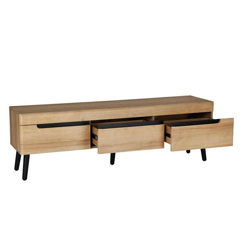 GRIF TV STAND ΦΥΣΙΚΟ 160x40x50cm