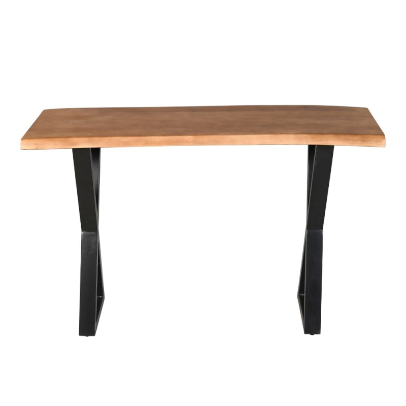 MINGLE ΚΟΝΣΟΛΑ ΚΑΡΥΔΙ ΜΑΥΡΟ 120x40x76cm