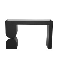ARCHES ΚΟΝΣΟΛΑ ΜΑΥΡΟ 120x32x75cm