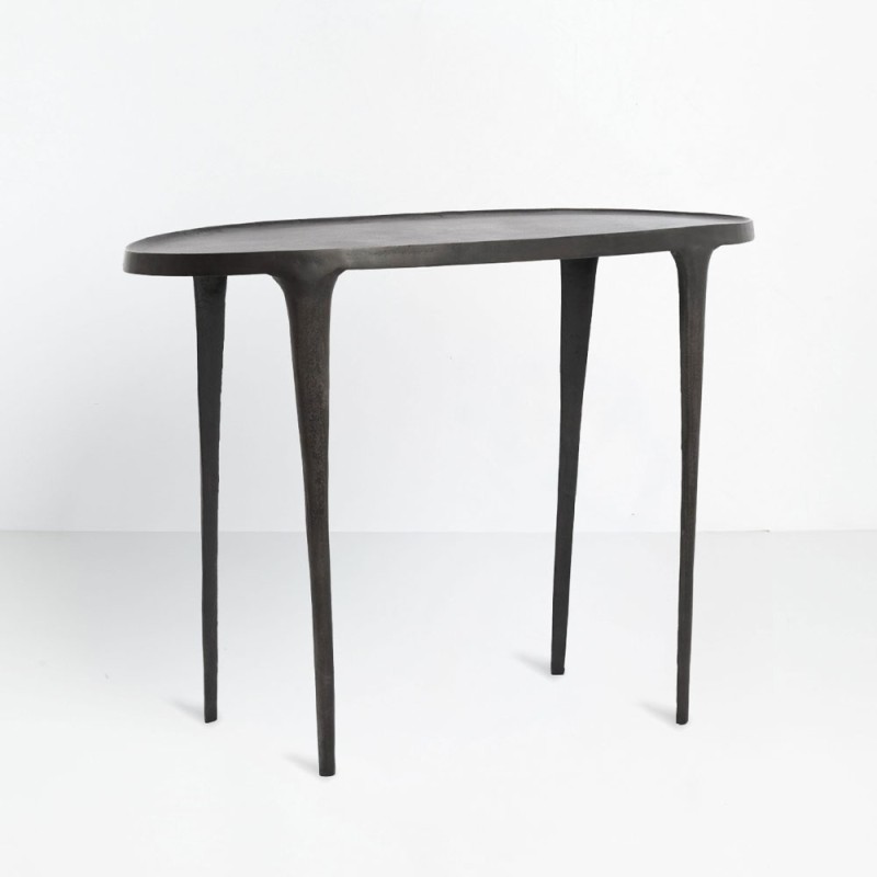 LANDING ΚΟΝΣΟΛΑ ΜΑΥΡΟ 110x43x80cm