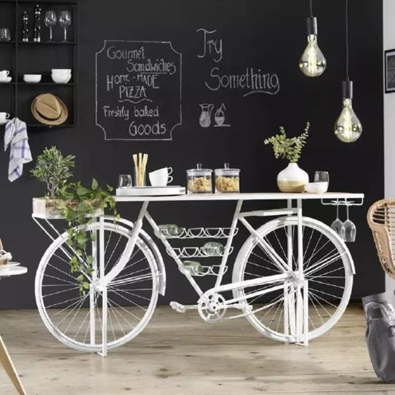 CYCLING ΚΟΝΣΟΛΑ OFF WHITE ΦΥΣΙΚΟ 183x36x84cm