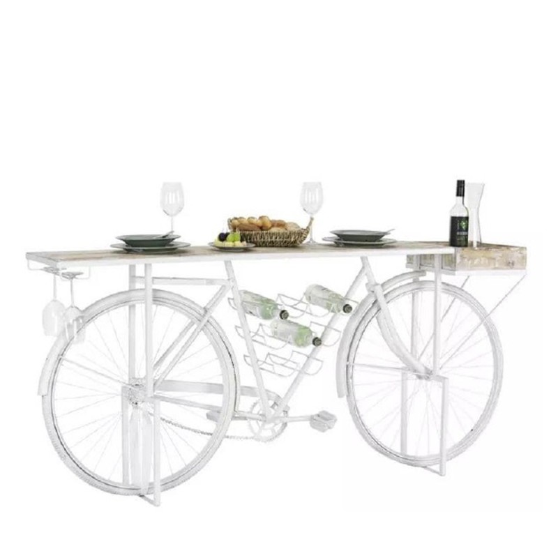 CYCLING ΚΟΝΣΟΛΑ OFF WHITE ΦΥΣΙΚΟ 183x36x84cm