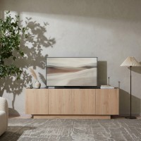 CUBIUS TV STAND 4ΠΟΡΤΕΣ ΦΥΣΙΚΟ 182x39x59cm