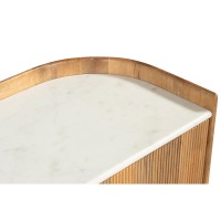 ORGANIC BITTER ΜΠΟΥΦΕΣ 4ΠΟΡΤΕΣ ΚΑΡΥΔΙ ΛΕΥΚΟ 165x45x75cm