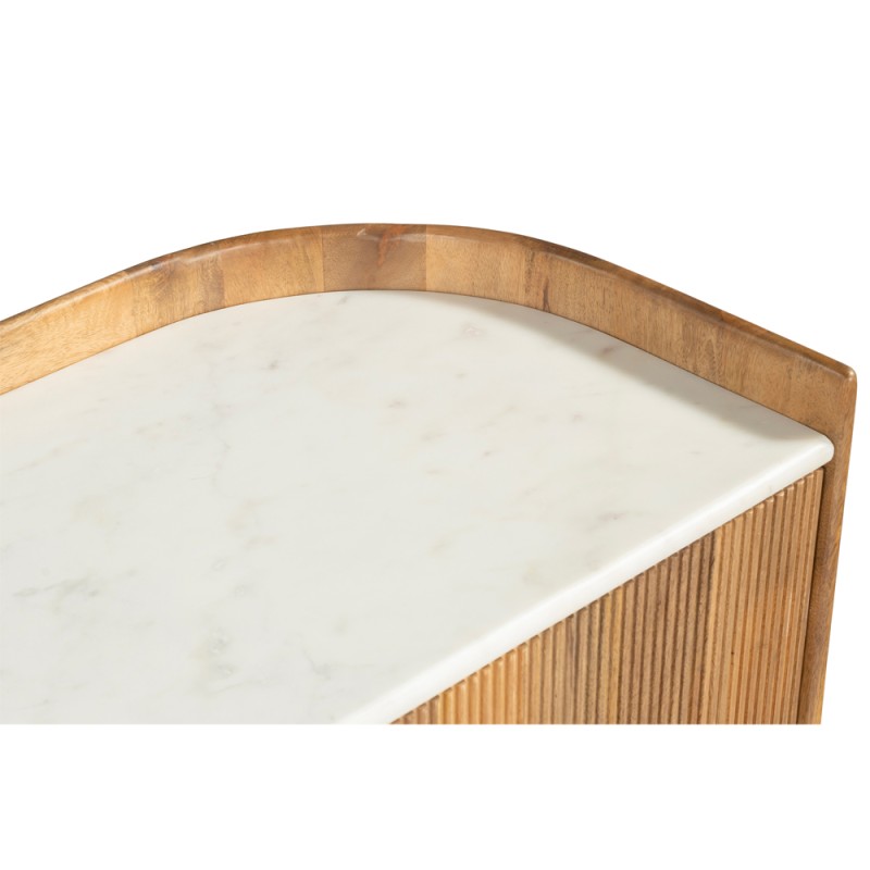 ORGANIC BITTER ΜΠΟΥΦΕΣ 4ΠΟΡΤΕΣ ΚΑΡΥΔΙ ΛΕΥΚΟ 165x45x75cm
