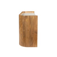ORGANIC BITTER ΜΠΟΥΦΕΣ 4ΠΟΡΤΕΣ ΚΑΡΥΔΙ ΛΕΥΚΟ 165x45x75cm
