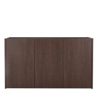 NUEZ ΜΠΟΥΦΕΣ 3ΠΟΡΤΕΣ ΚΑΡΥΔΙ ΜΑΥΡΟ 156x45x85cm