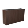 NUEZ ΜΠΟΥΦΕΣ 3ΠΟΡΤΕΣ ΚΑΡΥΔΙ ΜΑΥΡΟ 156x45x85cm