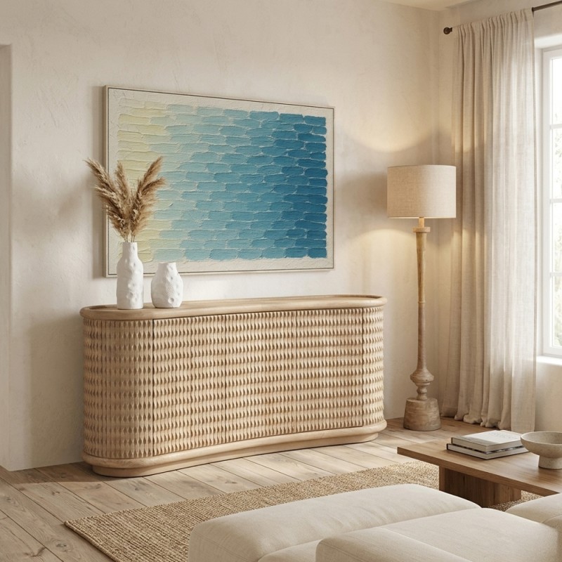 SCULPTURE ΜΠΟΥΦΕΣ ΦΥΣΙΚΟ 170x45x76cm