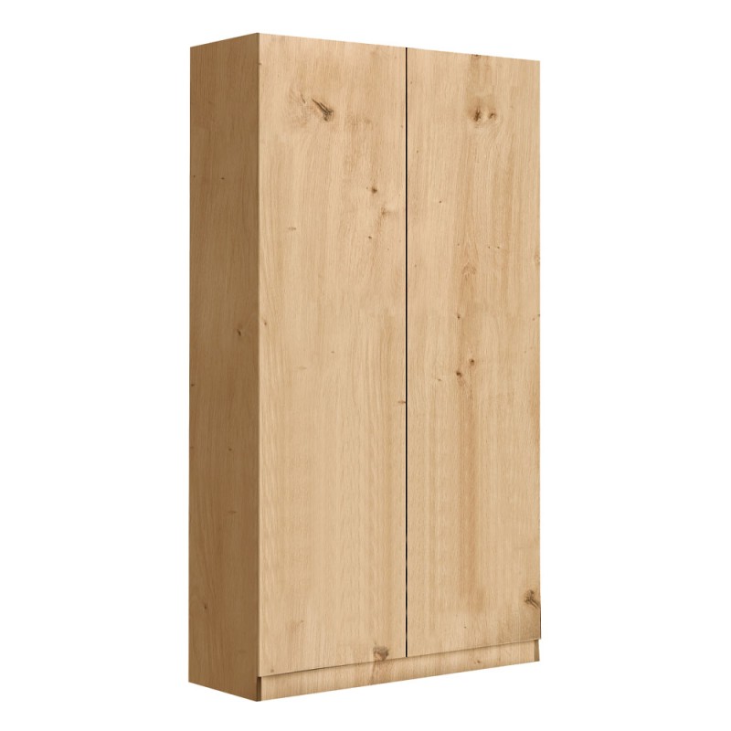 HERMES ΝΤΟΥΛΑΠΑ 2ΠΟΡΤΕΣ ARTISAN OAK 100x52x200cm