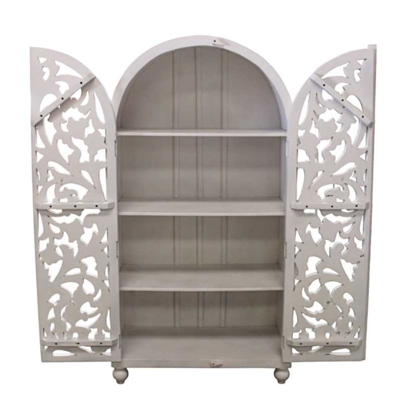 ARCH ΚΟΜΟΤΑ 2ΠΟΡΤΕΣ ΛΕΥΚΟ 90x42x179cm
