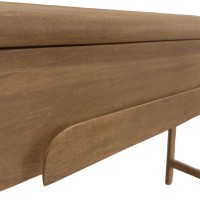 WABI ΚΟΝΣΟΛΑ 2ΣΥΡΤΑΡΙΑ ΦΥΣΙΚΟ 110x38x77cm