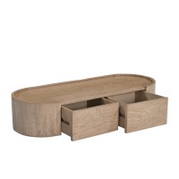 MINIMAL ΚΟΝΣΟΛΑ ΚΡΕΜΑΣΤΟ ΚΑΦΕ 100x35x20cm