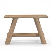 GAIA ΚΟΝΣΟΛΑ ΚΑΦΕ BEIGE ΜΕ ΟΨΗ ΜΑΡΜΑΡΟΥ 120x45x76cm