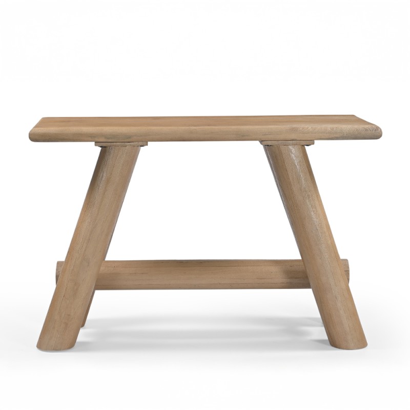 GAIA ΚΟΝΣΟΛΑ ΚΑΦΕ BEIGE ΜΕ ΟΨΗ ΜΑΡΜΑΡΟΥ 120x45x76cm