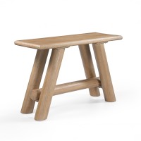 GAIA ΚΟΝΣΟΛΑ ΚΑΦΕ BEIGE ΜΕ ΟΨΗ ΜΑΡΜΑΡΟΥ 120x45x76cm