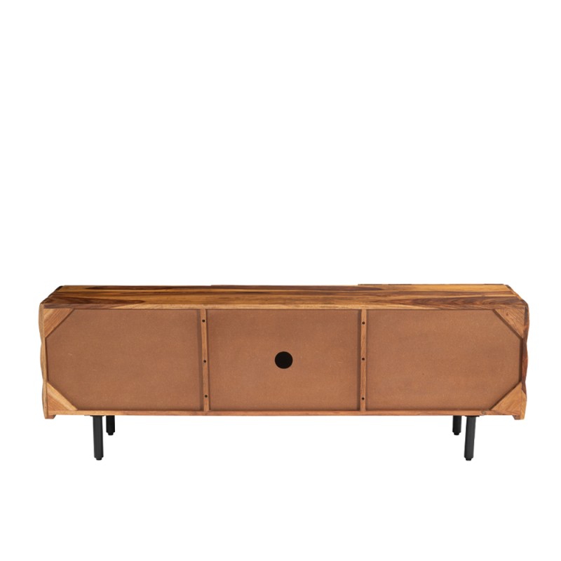 CHOCOLAT TV STAND 2ΠΟΡΤΕΣ ΚΑΡΥΔΙ 162x42x54cm