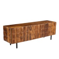 CHOCOLAT TV STAND 2ΠΟΡΤΕΣ ΚΑΡΥΔΙ 162x42x54cm
