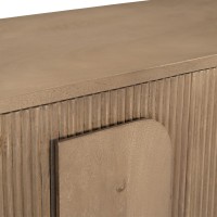 PARADIS TV STAND 4ΠΟΡΤΕΣ ΚΑΡΥΔΙ ΑΝΟΙΧΤΟ 160x40x60cm