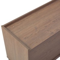 TOBAC TV STAND 2ΠΟΡΤΕΣ 1ΣΥΡΤΑΡΙ ΚΑΡΥΔΙ ΣΚΟΥΡΟ 180x39x62cm