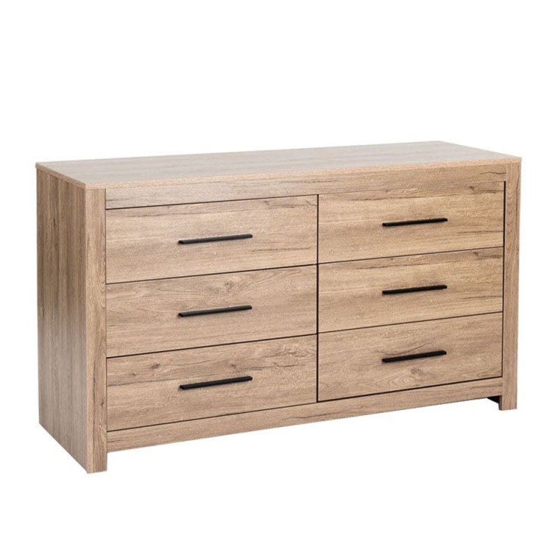 DODO ΣΥΡΤΑΡΙΕΡΑ OAK ΣΚΟΥΡΟ 132x45x75cm