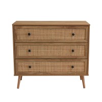 AMMOS ΚΟΜΟΤΑ 3ΣΥΡΤΑΡΙΑ ΦΥΣΙΚΟ ΜΕ RATTAN 90x39x79cm