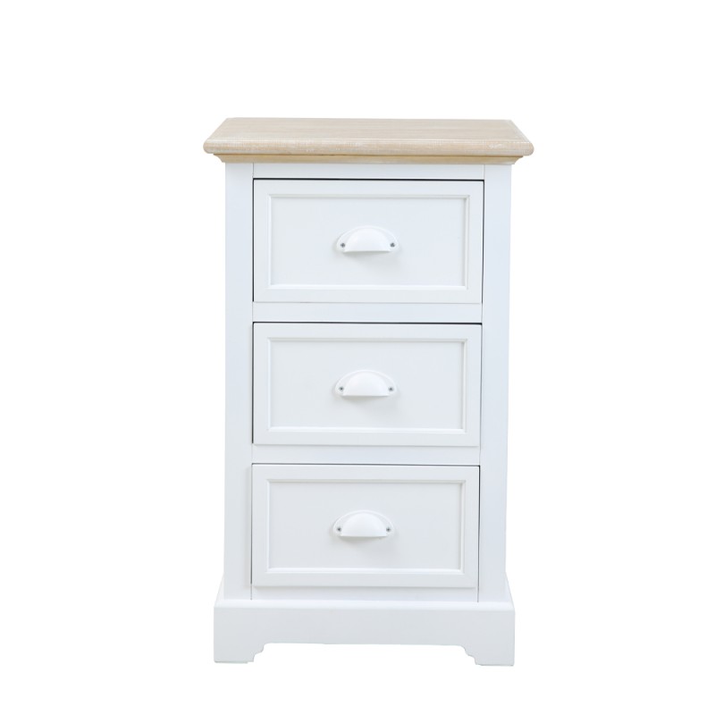 KIMOLOS ΚΟΜΟΔΙΝΟ 3ΣΥΡΤΑΡΙΑ ΛΕΥΚΟ ΦΥΣΙΚΟ 43x35x71cm