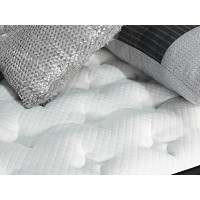 VISCO ALOE VERA ROLL PACK ΣΤΡΩΜΑ 160x200cm ΛΕΥΚΟ ΑΝΘΡΑΚΙ 200x160x31cm