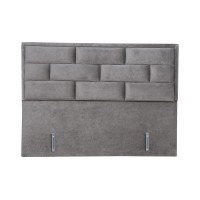 BRICK ΚΡΕΒΑΤΙ ΜΕ ΑΠΟΘΗΚ. ΧΩΡΟ (ΓΙΑ ΣΤΡΩΜΑ 160x200cm) ΓΚΡΙ 07-450 215x165x121cm
