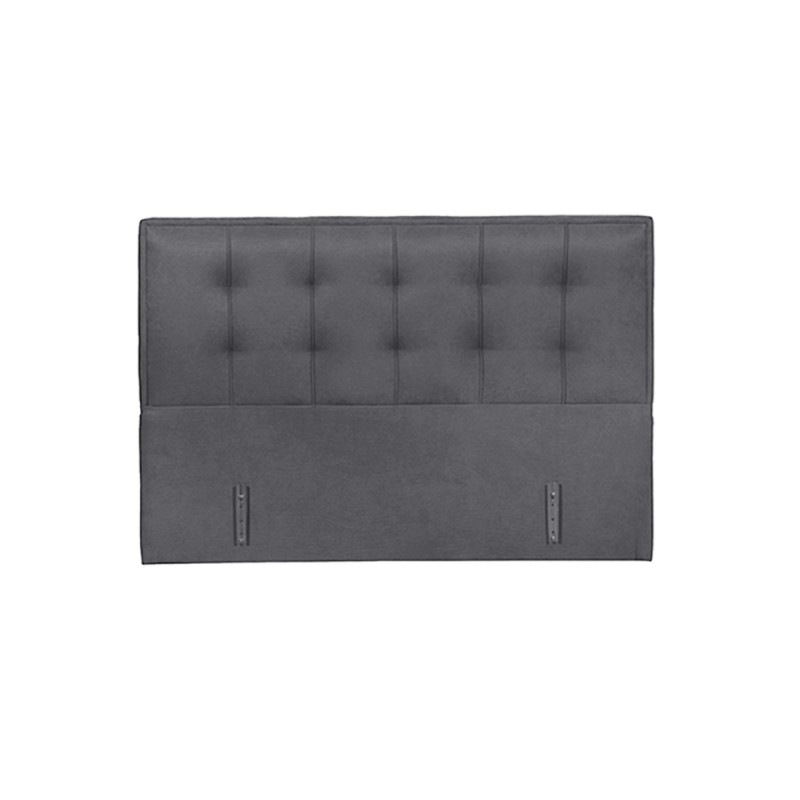 PIANO ΚΡΕΒΑΤΙ ΜΕ ΑΠΟΘΗΚ. ΧΩΡΟ (ΓΙΑ ΣΤΡΩΜΑ 160x200cm) ΓΚΡΙ 07-780 207x160x115cm