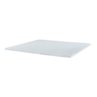 MOUSSE ΑΝΩΣΤΡΩΜΑ 180x200cm ΛΕΥΚΟ 200x180x5cm