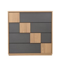 JENGA ΣΥΡΤΑΡΙΕΡΑ SONOMA ΓΚΡΙ 80x40x80cm