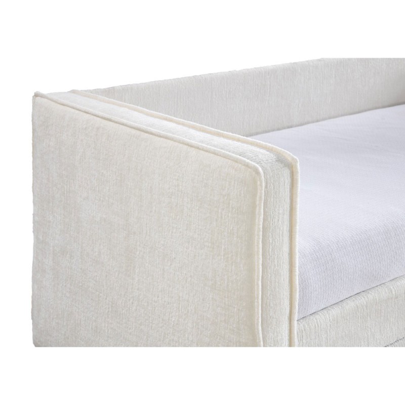 CALMO ΚΑΝΑΠΕΣ ΚΡΕΒΑΤΙ (ΓΙΑ ΣΤΡΩΜΑ 90x190cm) CREAM 222x99x84.2cm