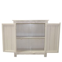 IOS ΚΟΜΟΤΑ 2ΠΟΡΤΕΣ OFF WHITE 95x42x95cm