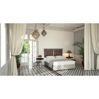 INTERNO ΒΑΣΗ ΜΕ ΑΠΟΘΗΚ.ΧΩΡΟ 160x200cm ΓΚΡΙ ΚΑΦΕ 20-914 200x160x34cm