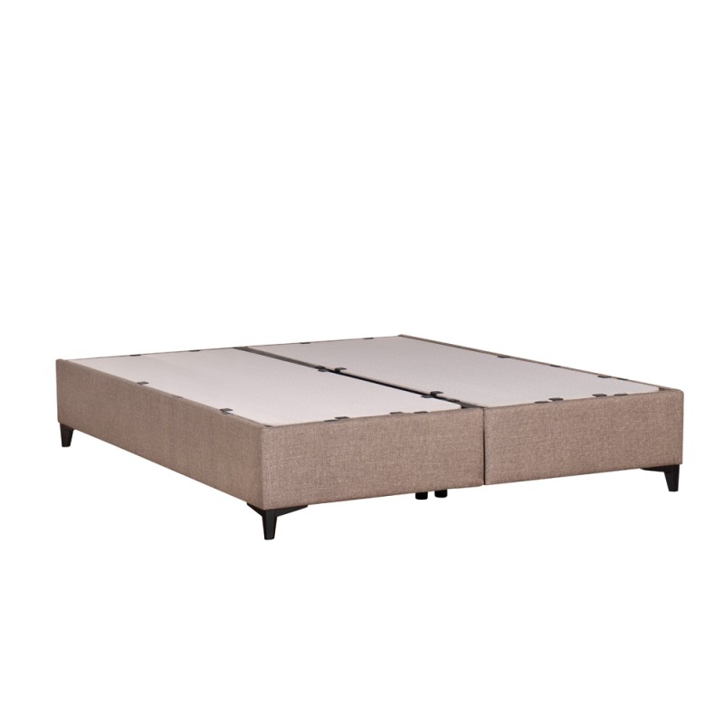 INTERNO ΒΑΣΗ ΜΕ ΑΠΟΘΗΚ.ΧΩΡΟ 160x200cm ΓΚΡΙ ΚΑΦΕ 20-914 200x160x34cm