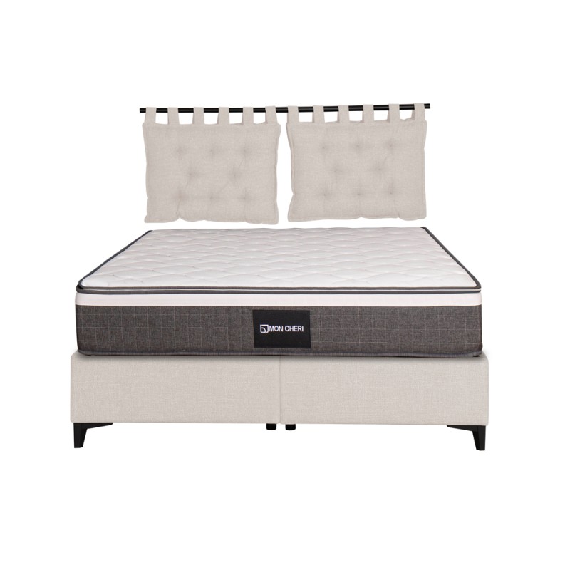 HANG ΜΑΞΙΛΑΡΙ ΚΕΦΑΛΑΡΙΟΥ SET 2ΤΕΜ OFF WHITE 16-950 70x10x50cm