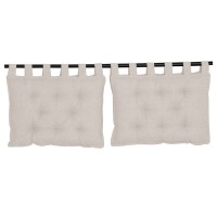 HANG ΜΑΞΙΛΑΡΙ ΚΕΦΑΛΑΡΙΟΥ SET 2ΤΕΜ OFF WHITE 16-950 70x10x50cm