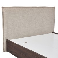 NUEZ ΚΡΕΒΑΤΙ (ΓΙΑ ΣΤΡΩΜΑ 160x200cm) ΚΑΡΥΔΙ 162x202x120cm