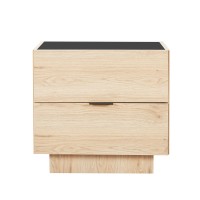 CUBIUS ΚΟΜΟΔΙΝΟ 2ΣΥΡΤΑΡΙΑ ΦΥΣΙΚΟ 58x39x54.2cm