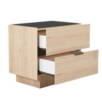CUBIUS ΚΟΜΟΔΙΝΟ 2ΣΥΡΤΑΡΙΑ ΦΥΣΙΚΟ 58x39x54.2cm