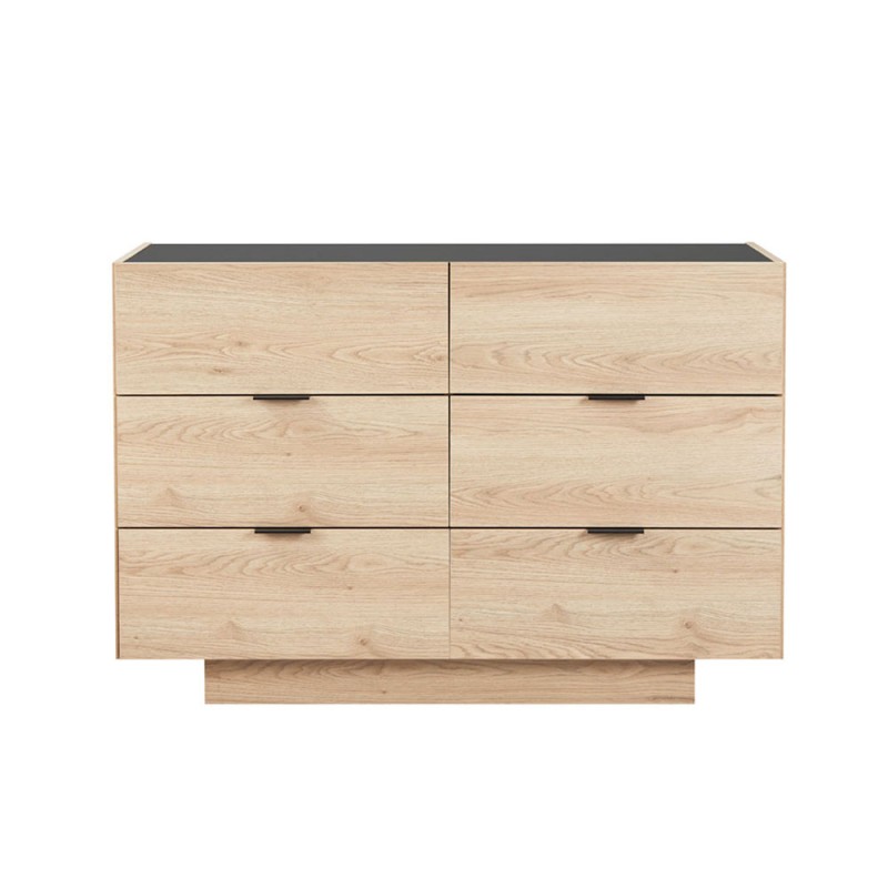 CUBIUS ΣΥΡΤΑΡΙΕΡΑ 6ΣΥΡΤΑΡΙΑ ΦΥΣΙΚΟ 120x45.4x81cm
